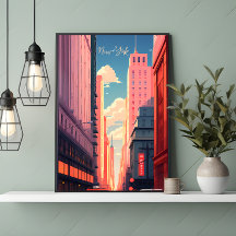 New York - Art Mur Style Anime
