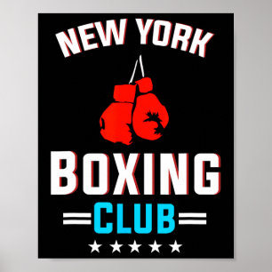 Affiche New York Boxing Club - Cool Boxing Tee - shirts