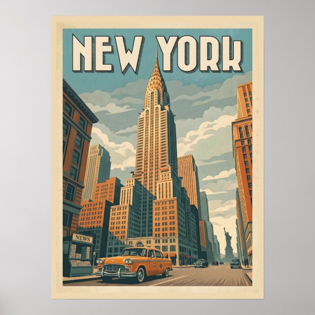 Affiche New York City  (Devant)