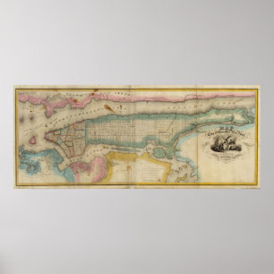 Affiche New York City et comté