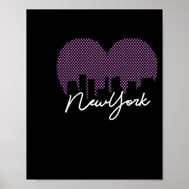 Affiche New York City Is My Valentine  (Devant)