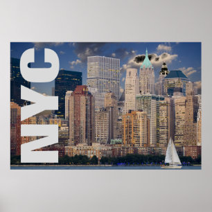 Affiche New York City Manhattan
