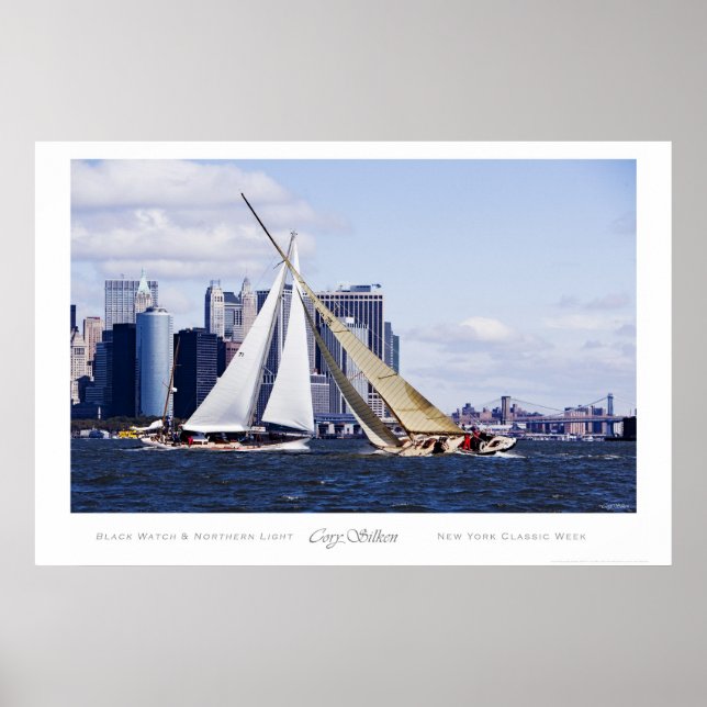 Affiche New York Classic Week Sailing (Devant)