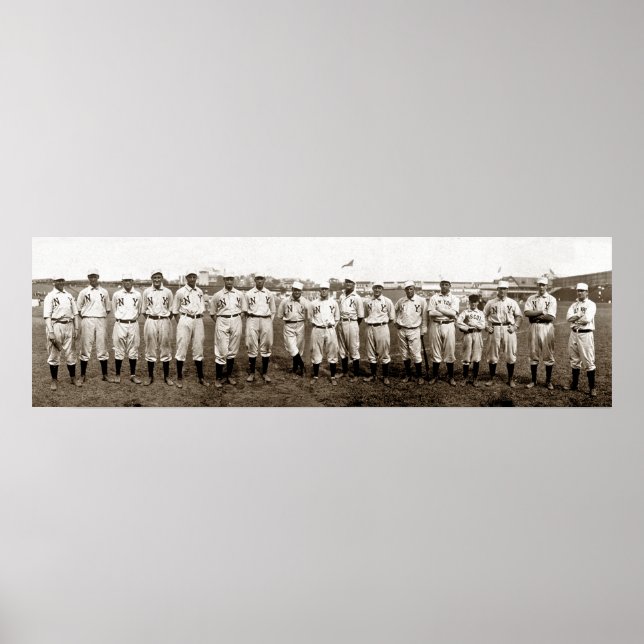 Affiche New York Giants 1905 - Vintage (Devant)