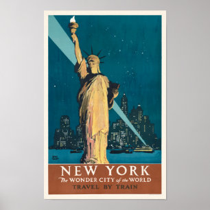 Affiche New York, la ville merveilleuse du monde