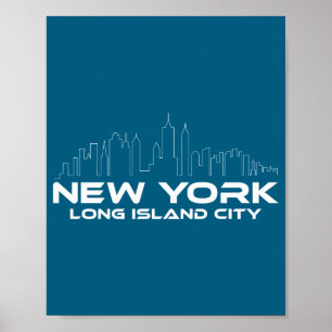 Affiche New York Long Island City _1