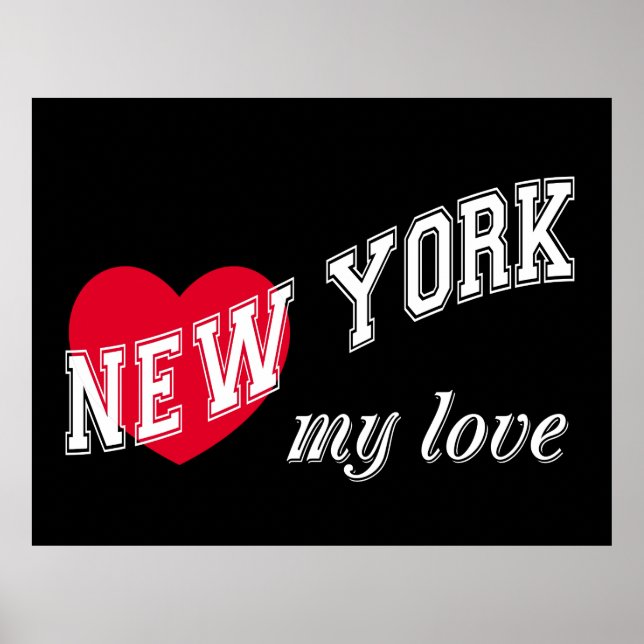 Affiche New York, mon amour (Devant)