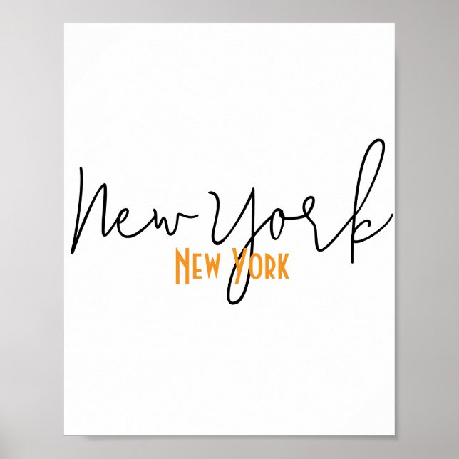 Affiche New York, New York Souvenir (Devant)