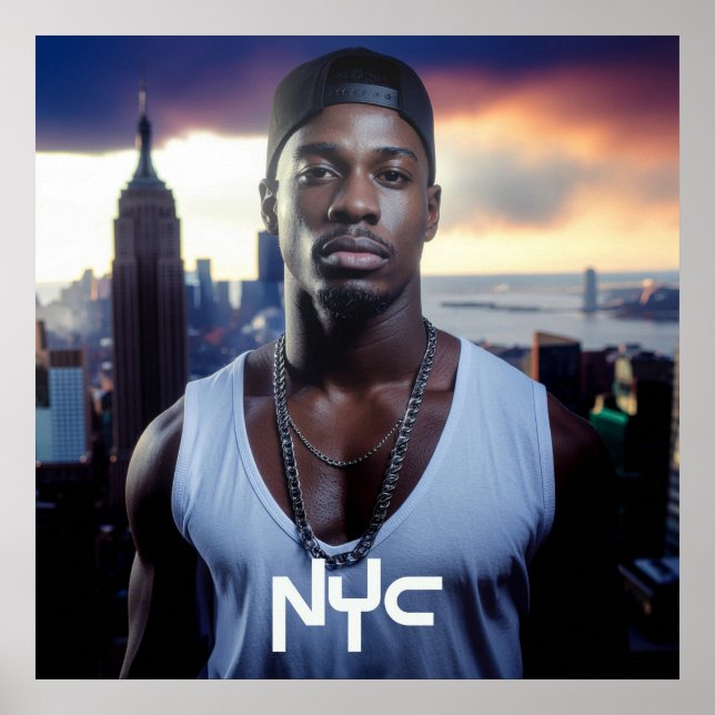 AFFICHE NEW YORK - NYC (Devant)