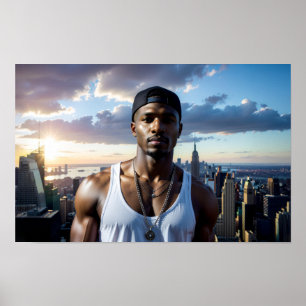 Affiche New York - Star du Rap