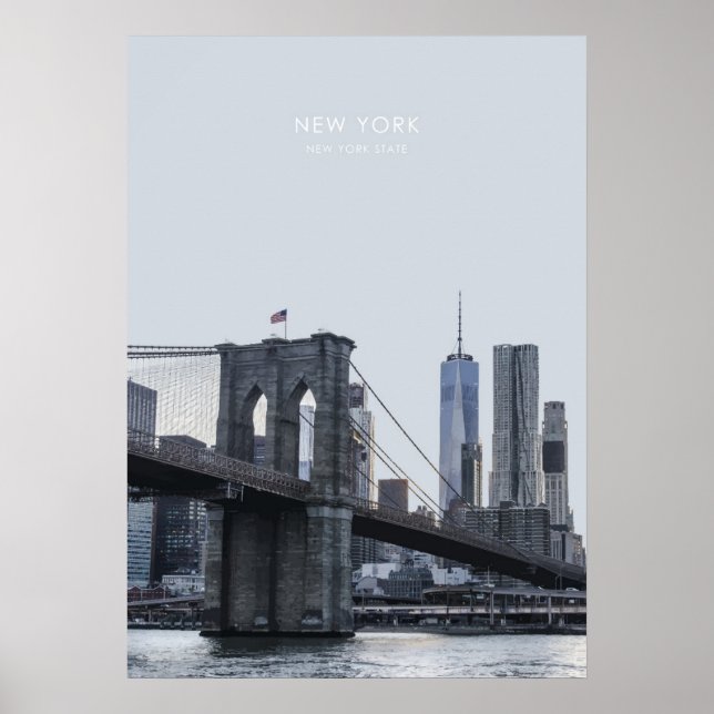 Affiche New York Travel Artwork (Devant)