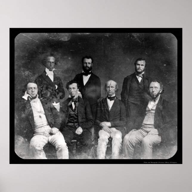 Affiche New York Tribune Daguerreotype 1848 (Devant)