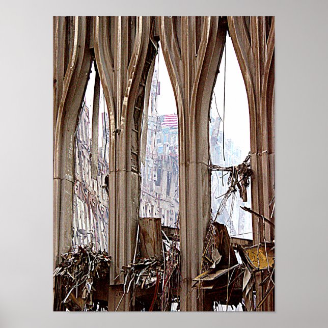 Affiche New York World Trade Center 911 (Devant)