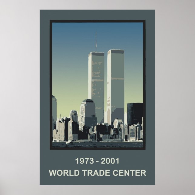 Affiche New York World Trade Centre (Devant)