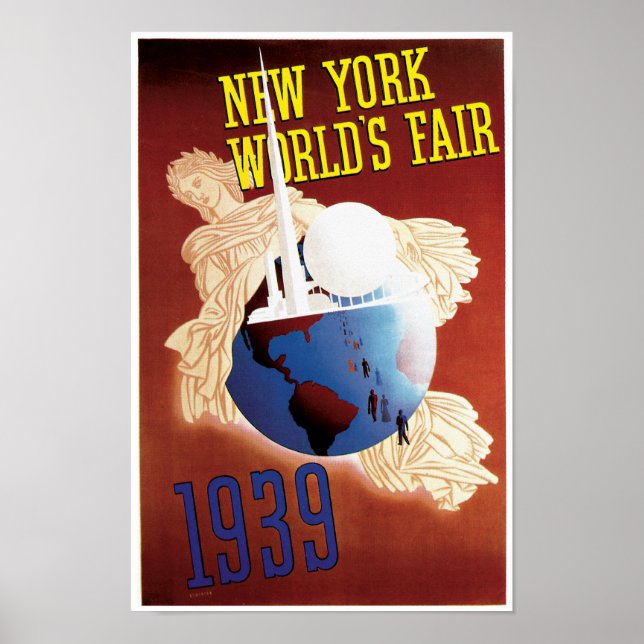 Affiche New York World's Fair (Globe) (Devant)