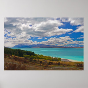 Affiche New Zealand: Lake Pukaki