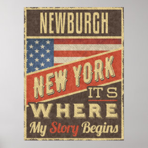 Affiche Newburgh New York
