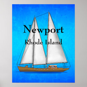 Affiche Newport Rhode Island
