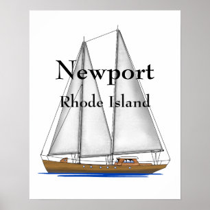 Affiche Newport Rhode Island