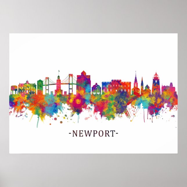 Affiche Newport Rhode Island (Devant)