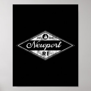 Affiche Newport vintage
