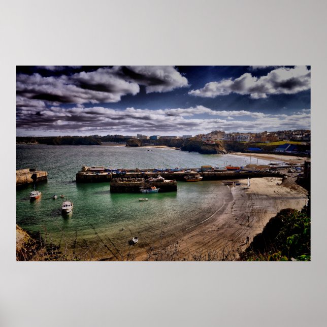 Affiche Newquay (Devant)