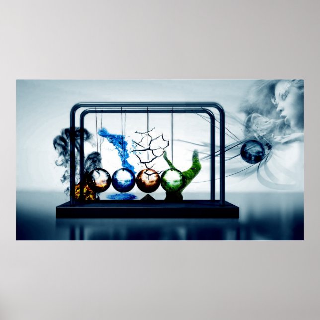 Affiche Newton's Cradle (Devant)
