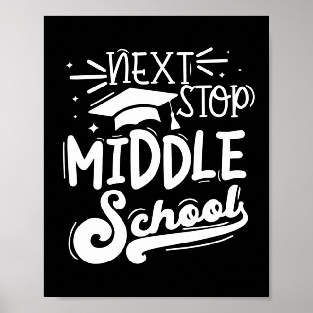 Affiche Next Stop Middle School Cinquième Grade Sum (Devant)
