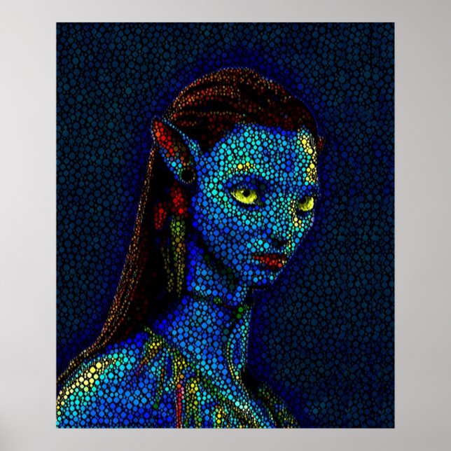 Affiche Neytiri Avatar (Devant)