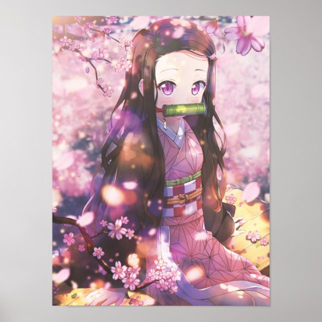 Affiche Nezuko Demon Slayer Kimetsu No Yaiba (Devant)