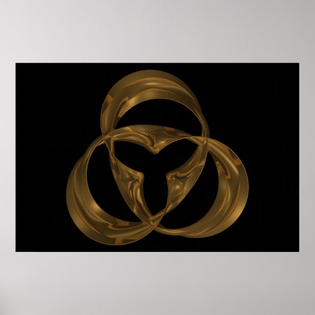 Affiche NF3 - Noeud Trefoil (Devant)