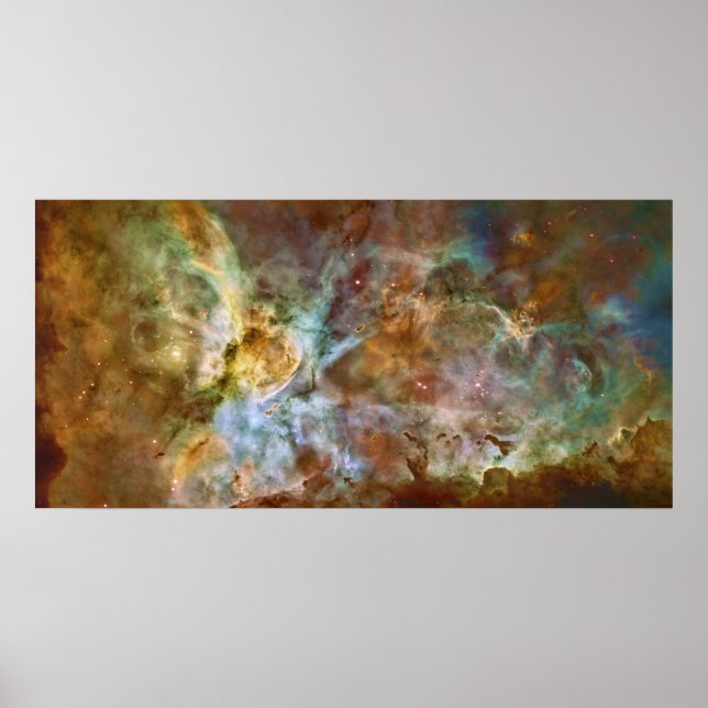 Affiche NGC 3372 Carinae Nebula du Hubble (Devant)