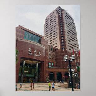 Affiche Ngee Ann City Centre commercial Singapour