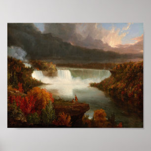 Affiche Niagara Falls (1830) — Thomas Cole Imprimer