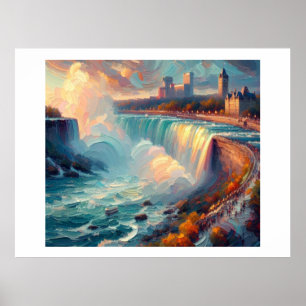 Affiche Niagara Falls Canada