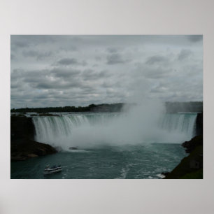 Affiche Niagara Falls Canada, avec Maid of the Mist