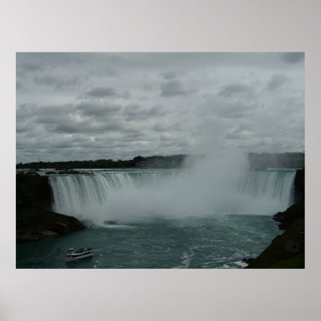 Affiche Niagara Falls Canada, avec Maid of the Mist (Devant)