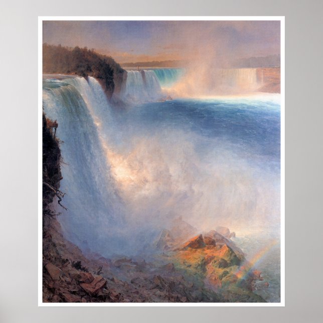 Affiche Niagara Falls du côté américain (Devant)