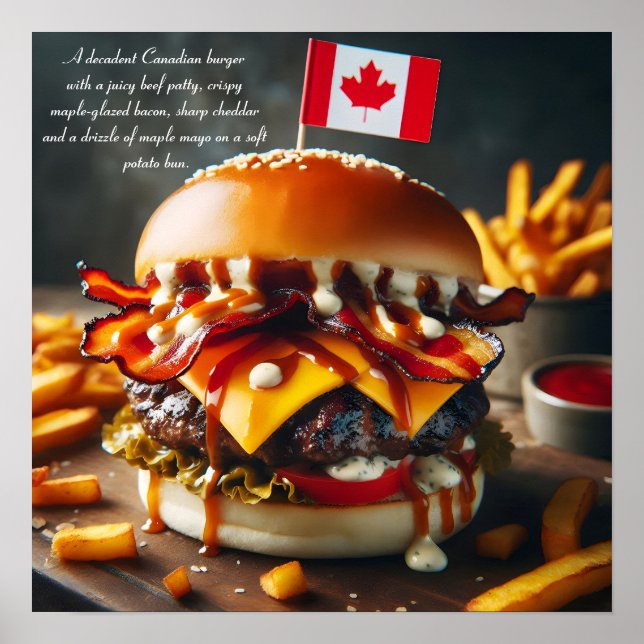 Affiche Nibbler du Nord : Bliss de Bacon d'érable (Devant)