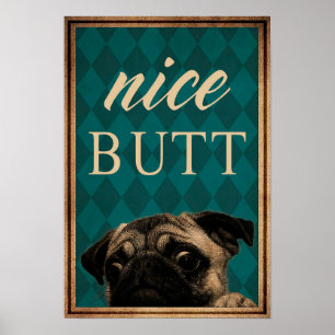 Affiche Nice Butt - Home Décor OEuvre murale