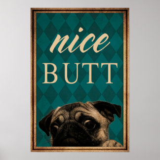 Affiche Nice Butt - Home Décor OEuvre murale