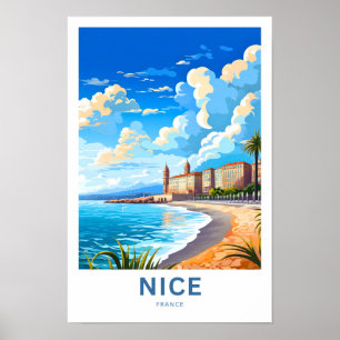Affiche Nice France - Imprimer
