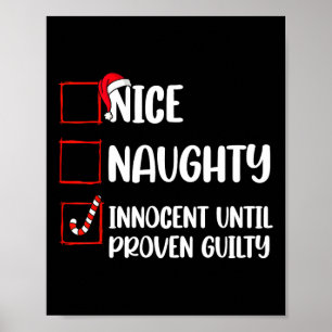 Affiche Nice Naughty Innocent Jusqu'À La Culpabilité Prove