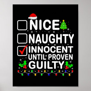 Affiche Nice Naughty Innocent Jusqu'À La Culpabilité Prove