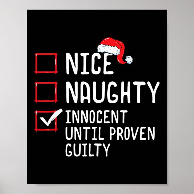 Affiche Nice Naughty Innocent Jusqu'À La Culpabilité Prove (Devant)