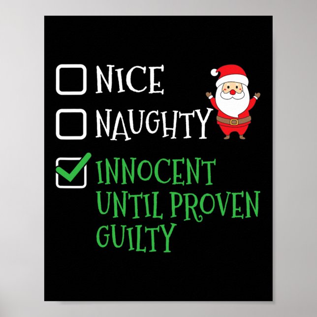 Affiche Nice Naughty Innocent Jusqu'À La Culpabilité Prove (Devant)