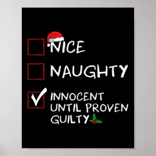 Affiche Nice Naughty Innocent Jusqu'À La Culpabilité Prove