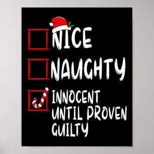 Affiche Nice Naughty Innocent Jusqu'À La Culpabilité Prove