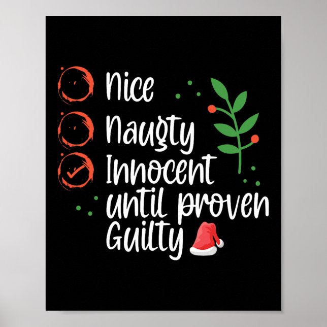 Affiche Nice Naughty Innocent Jusqu'À La Culpabilité Prove (Devant)