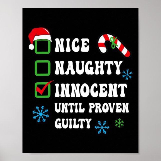 Affiche Nice Naughty Innocent Jusqu'À La Culpabilité Prove (Devant)